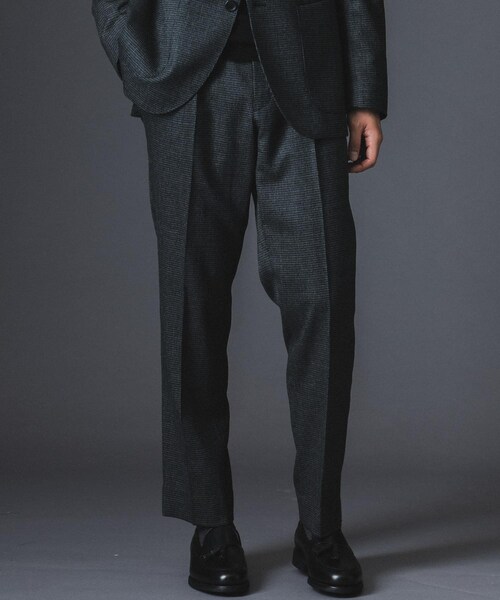 URBAN RESEARCH DOORS(アーバンリサーチドアーズ)の「LIFE STYLE TAILOR フラノパンツ(スラックス・メンズ・GRAY-CH/NAVY・44/46/48/50)」の5枚目の写真
