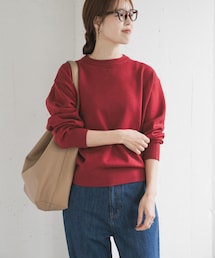 URBAN RESEARCH DOORS | 『仁村紗和さん着用』『UR TECH 200日ニット』スウェットライクプルオーバー(ニット/セーター)