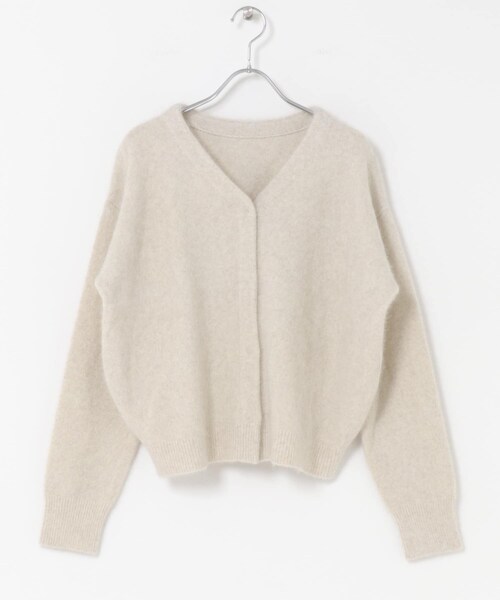 URBAN RESEARCH ROSSO(アーバンリサーチロッソ)の「エアリーニット2WAYカーディガン(カーディガン/ボレロ・レディース・G/WHITE/BEIGE/BLACK・Free)」の16枚目の写真
