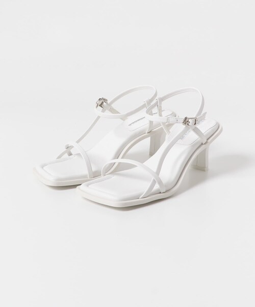 SENSE OF PLACE by URBAN RESEARCH（センスオブプレイスバイアーバンリサーチ）の「ワイドスクエアストラップサンダル（サンダル・レディース・WHITE/BLACK/L.BLUE/PINK・S/M/L）」の13枚目の写真