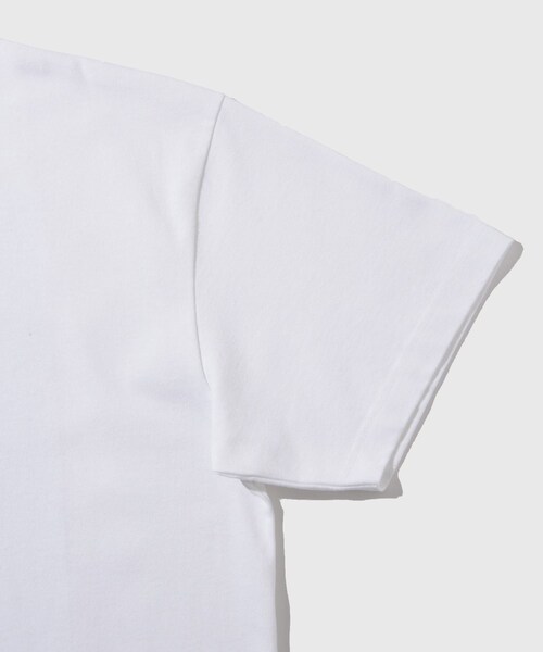 ADAM ET ROPE'(アダムエロペ)の「【POLAR SKATE CO./ポーラー スケートカンパニー】TEE NEW T-SHIRT(Tシャツ/カットソー・メンズ・ホワイト・L/M)」の6枚目の写真