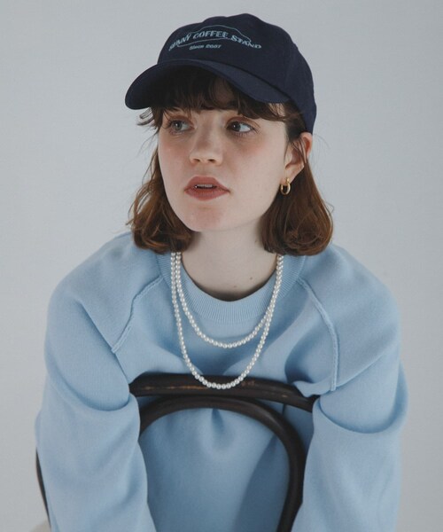 URBAN RESEARCH Sonny Label（アーバンリサーチサニーレーベル）の「エンブロイダリーロゴキャップ（キャップ・レディース・ネイビー/ブラウン/ブルー・One）」の18枚目の写真