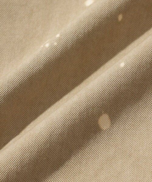 ADAM ET ROPE'（アダムエロペ）の「【AURALEE/オーラリー】GARMENT-DYED FINX LIGHT CHINO ONE-TUCK WIDE PANTS（チノパンツ・メンズ・ブラック/ベージュ・3/4/5）」の20枚目の写真