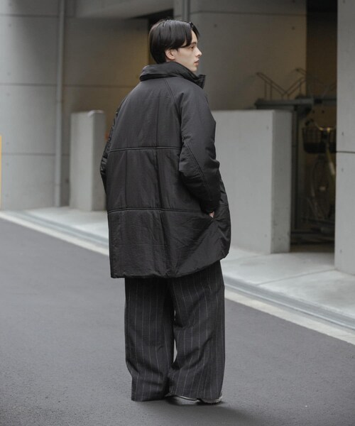SENSE OF PLACE by URBAN RESEARCH(センスオブプレイスバイアーバンリサーチ)の「『URTECH』『ユニセックス』パデッドモンスターコート(その他アウター・メンズ・BLACK/GREIGE/BLUE・M/L)」の8枚目の写真