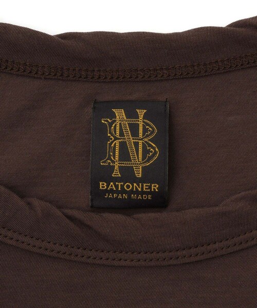 BATONER for ADAM ET ROPE´】別注CHIFFON LONG T-SHIRT 【公式通販】