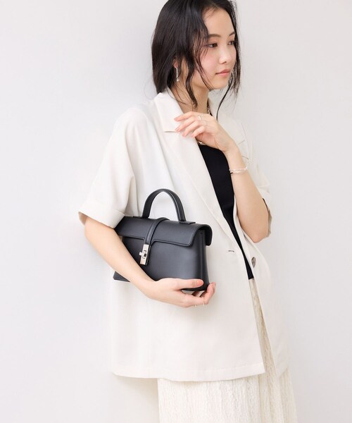 VIS(ビス)の「Light Airyシングルドルマンサマージャケット/UVケア・接触冷感・吸水速乾(テーラードジャケット・レディース・ブラック/キナリ/カーキ系・F)」の19枚目の写真