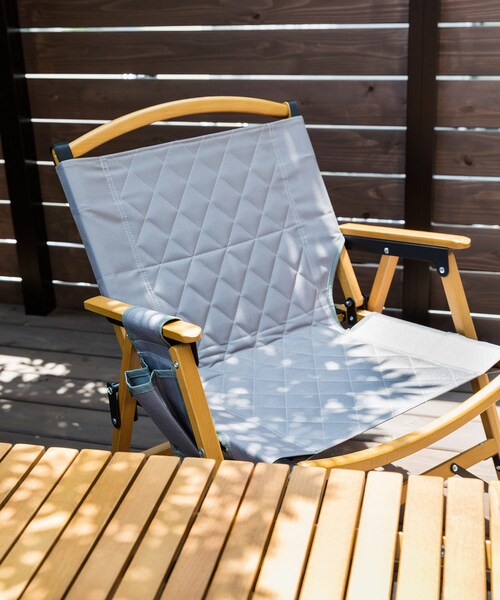URBAN RESEARCH DOORS（アーバンリサーチドアーズ）の「『別注』WAQ×DOORS　FOLDING WOOD CHAIR EXCLUSIVE（家具・メンズ・グレー・0）」の14枚目の写真
