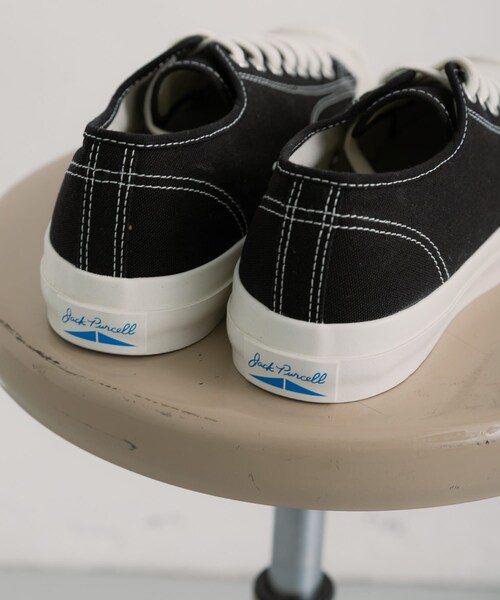 SENSE OF PLACE by URBAN RESEARCH(センスオブプレイスバイアーバンリサーチ)の「Converse JACK PURCELL CL(スニーカー・メンズ・WHITE/BLACK・26/27/28)」の18枚目の写真