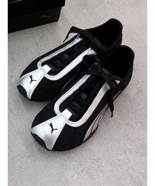 EVRIS（エヴリス）の「【PUMA】H-STREET OG（スニーカー・レディース・ホワイト/ブラック/グリーン・M/L）」の9枚目の写真