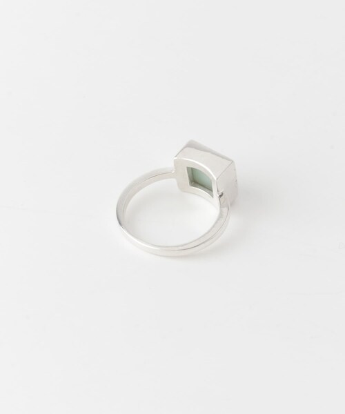 SMELLY（スメリー）の「SMELLY so’　square amazonite ring（リング・レディース・SL/GR・11）」の16枚目の写真