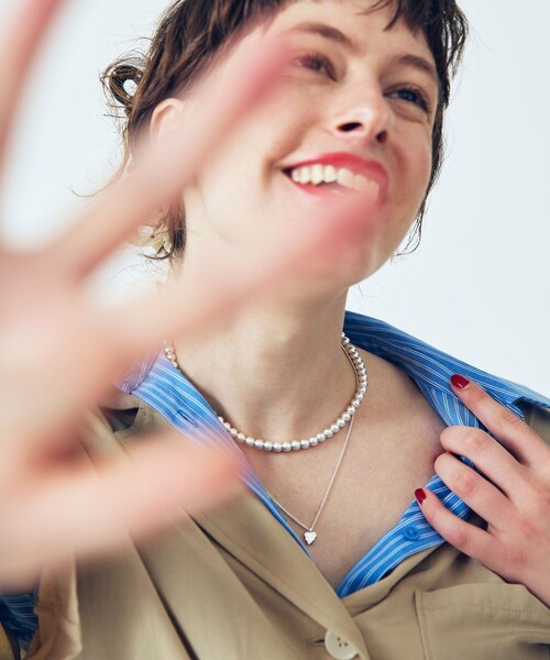 VIS（ビス）の「【Chocomoo】VIS別注レイヤードネックレス（ネックレス・レディース・ゴールド/シルバー・F）」の17枚目の写真