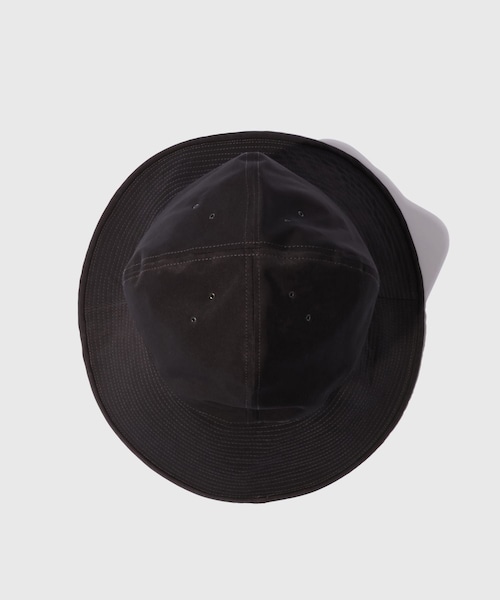 ADAM ET ROPE'（アダムエロペ）の「【SOLARIS&CO./ソロリスアンドコー】RAILMAN MIL SPEC CLOTH HAT（ハット・メンズ・ブラック/オリーブ・F）」の6枚目の写真