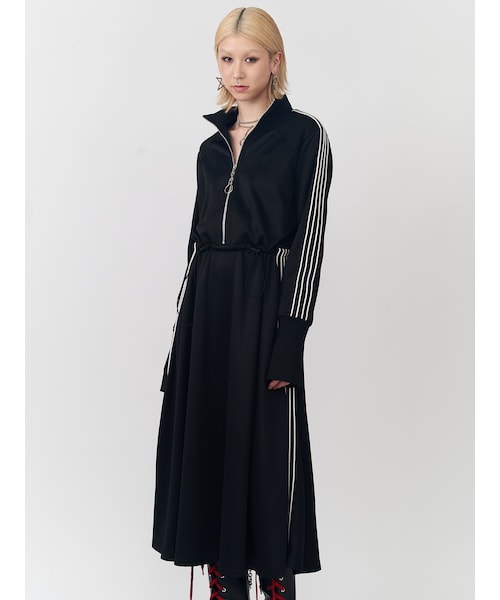 PAMEO POSE（パメオポーズ）の「Side Line Jersey Dress（ワンピース