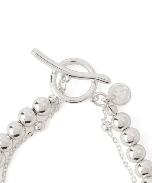 VIS（ビス）の「チェーンレイヤードブレスレット（ブレスレット・レディース・ゴールド/シルバー・F）」の10枚目の写真