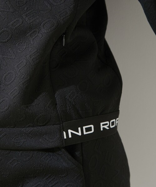 ROPE'（ロペ）の「ロゴモノグラムジャガード　ブルゾン（ブルゾン・レディース・ブラック/ホワイト・L/M/S）」の22枚目の写真