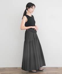 ITEMS URBANRESEARCH | ノースリーブドッキングワンピース(ワンピース)