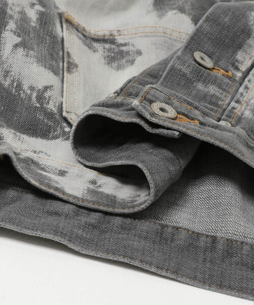 URBAN RESEARCH（アーバンリサーチ）の「Willow Pants　P-012（デニムジャケット・メンズ・BLK-BLEACH・0/1）」の8枚目の写真