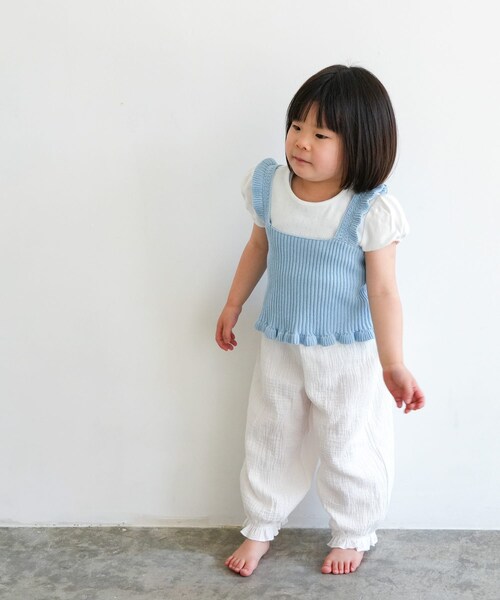 URBAN RESEARCH DOORS(アーバンリサーチドアーズ)の「Pippi+Lotta Aladdin crepe pants(KIDS)(その他トップス・キッズ・Lilac/White/Mint・M/L/XL/XXL)」の11枚目の写真