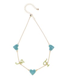 jouetie | JTカラーラインストーンネックレス(ネックレス)