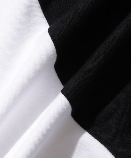 ADAM ET ROPE'(アダムエロペ)の「【LIBRIO MENDONCA/リブリオ メンドンサ】FLOWER PRINTED RAGLAN TEE(Tシャツ/カットソー・メンズ・ブラック/レッド・L/M/S)」の18枚目の写真