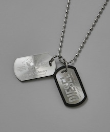 ADAM ET ROPE' | 【DIESEL】DX1553040 JEWEL DOGTAG NECKLACE(ネックレス)
