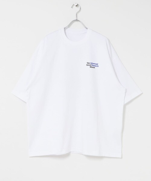 URBAN RESEARCH（アーバンリサーチ）の「YES GOOD MARKET　Advanced.Research S/S TEE（Tシャツ/カットソー・メンズ・WHITE・M/L/XL/XXL）」の3枚目の写真