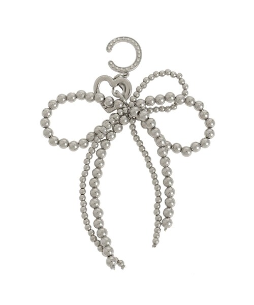 CALNAMUR（カルナムール）の「RIBON CHARM SHOE PIERCING/リボンチャームピアシング（チャーム・レディース・シルバー・F）」の2枚目の写真