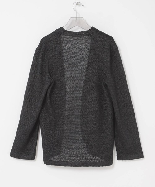 URBAN RESEARCH(アーバンリサーチ)の「PURLAM WASHI L-G TENJIKU JACKET(ニット/セーター・メンズ・WHITE/BLACK・2/3)」の12枚目の写真