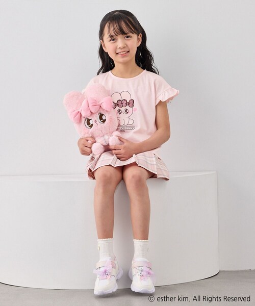 ROPE' PICNIC（ロペピクニック）の「【Esther Bunny Little meets ROPE' PICNIC】ぬいぐるみ（その他雑貨・レディース・ホワイト/ピンク・F）」の14枚目の写真