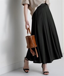 nissen | 美ラクRUタッチ８枚ハギ切替フレアマキシスカート（ゆったりヒップ）（接触冷感・ＵVカット）＜大きいサイズ有＞(スカート)