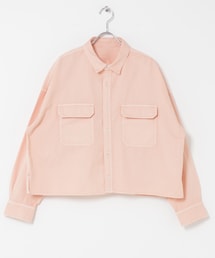 URBAN RESEARCH DOORS | デニムショート丈シャツ(シャツ/ブラウス)