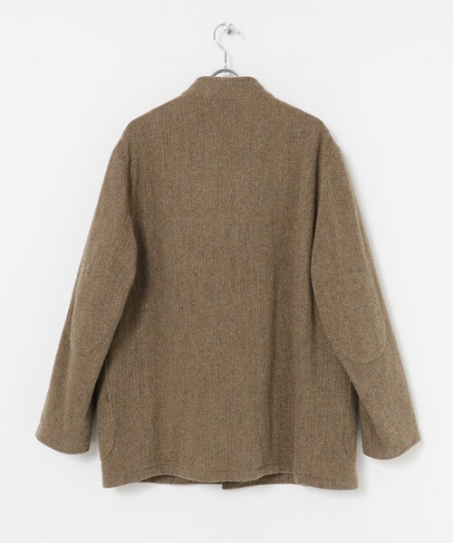 URBAN RESEARCH（アーバンリサーチ）の「A PRESSE　Tweed Hunting Jacket（テーラードジャケット・メンズ・BROWN/NAVY・2/3）」の10枚目の写真