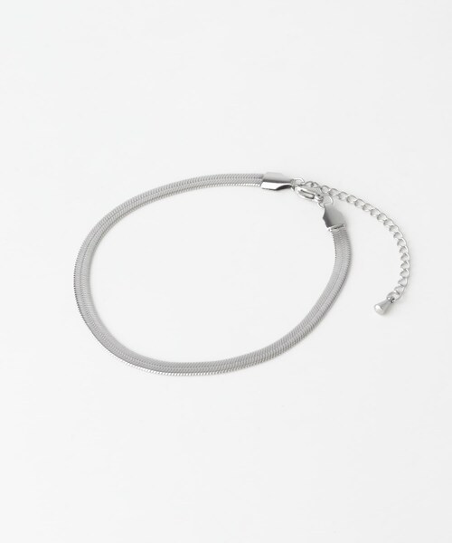 SENSE OF PLACE by URBAN RESEARCH（センスオブプレイスバイアーバンリサーチ）の「スネークチェーンブレスレット（ブレスレット・メンズ・GOLD/SILVER・one）」の4枚目の写真