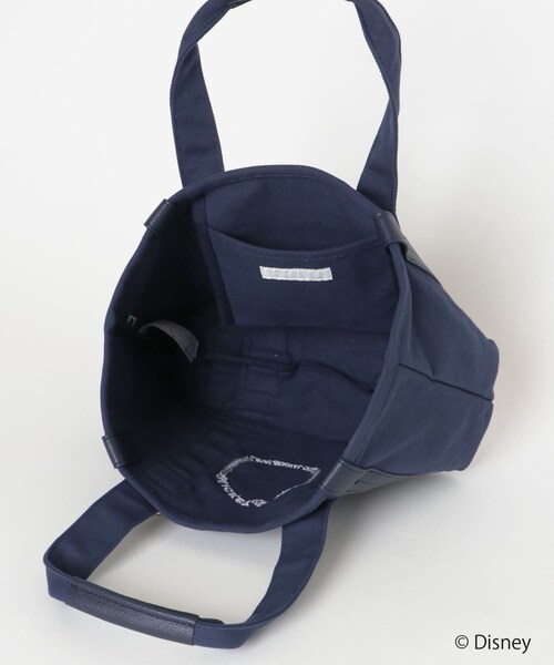 SENSE OF PLACE by URBAN RESEARCH(センスオブプレイスバイアーバンリサーチ)の「別注/Disney/キャンバストート(トートバッグ・レディース・BEIGE/NAVY・One)」の9枚目の写真
