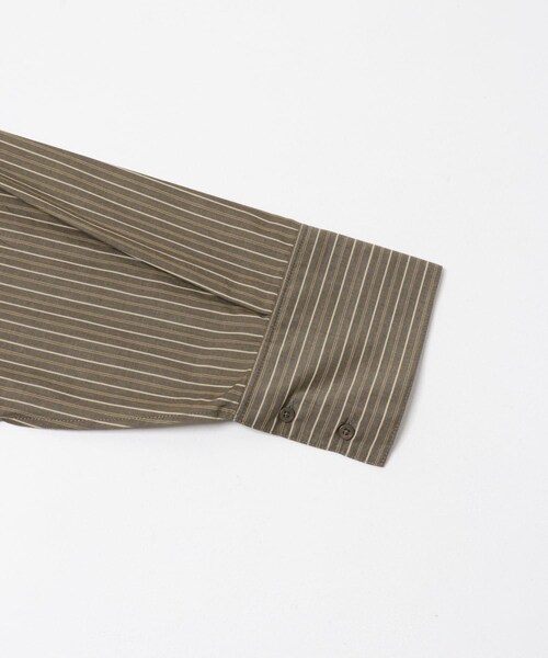 SENSE OF PLACE by URBAN RESEARCH（センスオブプレイスバイアーバンリサーチ）の「スリットスリーブルーズシャツ（シャツ/ブラウス・レディース・IVORY/L.BLUE/BLU×WHT/BRN×BEG・one）」の21枚目の写真