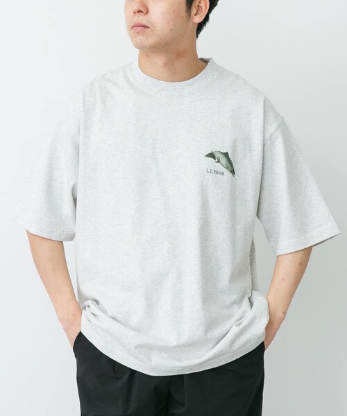 URBAN RESEARCH DOORS(アーバンリサーチドアーズ)の「L.L.Bean JAPAN EDITION 1980 SS CATALOG TROUT T-SHIRTS(Tシャツ/カットソー・メンズ・ECRU/BIRCH/NAVY/TOP VIOLET/TOP TEAL・M/L/XL)」の13枚目の写真