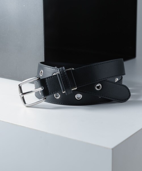 SENSE OF PLACE by URBAN RESEARCH（センスオブプレイスバイアーバンリサーチ）の「FLハトメベルト30mm（ベルト・メンズ・BLACK/D.BROWN・One）」の3枚目の写真