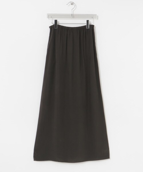 URBAN RESEARCH（アーバンリサーチ）の「キュプラレーヨンギャザーIラインスカート（スカート・レディース・BROWN/BEIGE・36/38）」の11枚目の写真