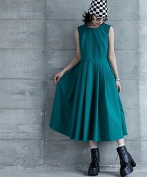 GEVS. | 大きいサイズフラワー柄タンクトップワンピースGEVS.(ワンピース)