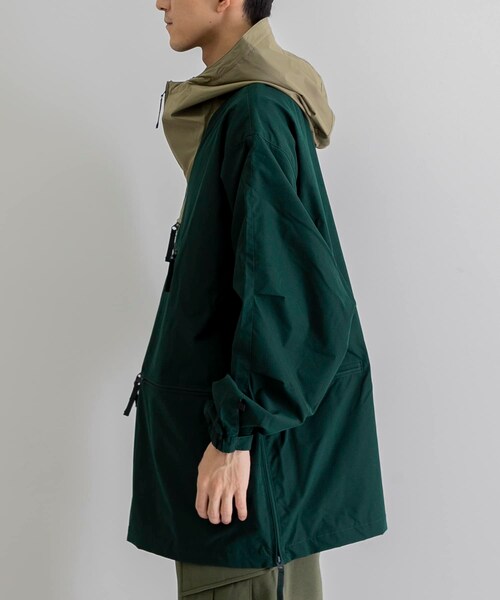 URBAN RESEARCH(アーバンリサーチ)の「DAIWA PIER39 TECH ANORAK PARKA(マウンテンパーカー・メンズ・GREEN/BLACK・M/L)」の15枚目の写真