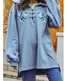 jouetie | チャイナチュニック(スウェット)