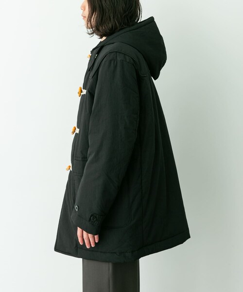 URBAN RESEARCH Sonny Label（アーバンリサーチサニーレーベル）の「ARMY TWILL　Cotton Nylon Duffel Coat（その他アウター・メンズ・NAVY/BLACK・M/L）」の10枚目の写真
