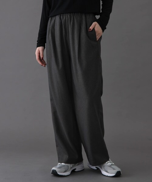 URBAN RESEARCH DOORS(アーバンリサーチドアーズ)の「FORK&SPOON ラナテックイージーパンツ(その他パンツ・レディース・DARK NAVY/GREIGE/CHARCOAL・1/2)」の14枚目の写真