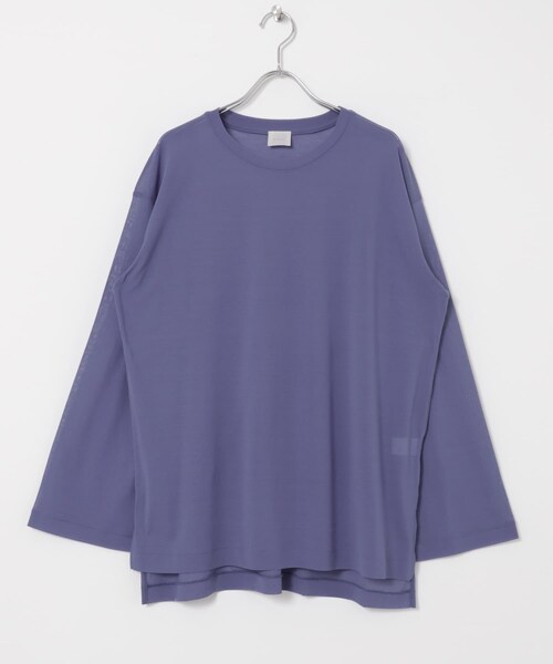 THE GOODLAND MARKET（ザグッドランドマーケット）の「nakes　Cooling Cotton Big T-shirts（Tシャツ/カットソー・レディース・Clear/Acerola/Blue・0）」の7枚目の写真