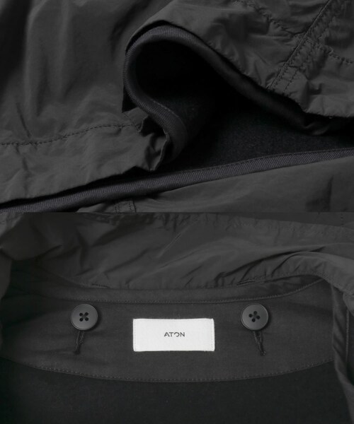 URBAN RESEARCH（アーバンリサーチ）の「AIR WEATHER SHORT MODS CO（モッズコート・レディース・BLACK・2）」の17枚目の写真