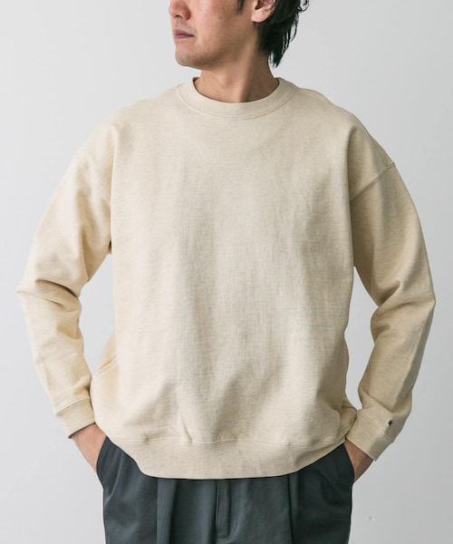 URBAN RESEARCH DOORS(アーバンリサーチドアーズ)の「Snow Peak Apparel Recycled Cotton Pullover(Tシャツ/カットソー・メンズ・M.GREY/BLACK/OATMEAL/BLUE・M/L/XL)」の21枚目の写真