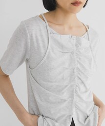 KBF | アシメタックレイヤードTEE(Tシャツ/カットソー)