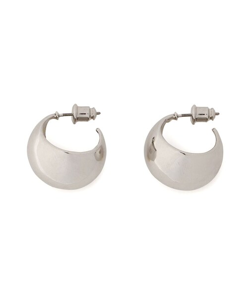 ADAM ET ROPE'（アダムエロペ）の「LES BIJOUX メタルボールピアス（ピアス（両耳用）・レディース・ゴールド/シルバー・F）」の5枚目の写真