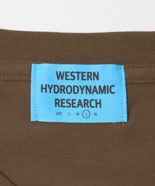 THE GOODLAND MARKET（ザグッドランドマーケット）の「Western Hydrodynamic Research　WORKER TEE（Tシャツ/カットソー・メンズ・BROWN/SKYBLUE/NAVY・L/XL）」の10枚目の写真