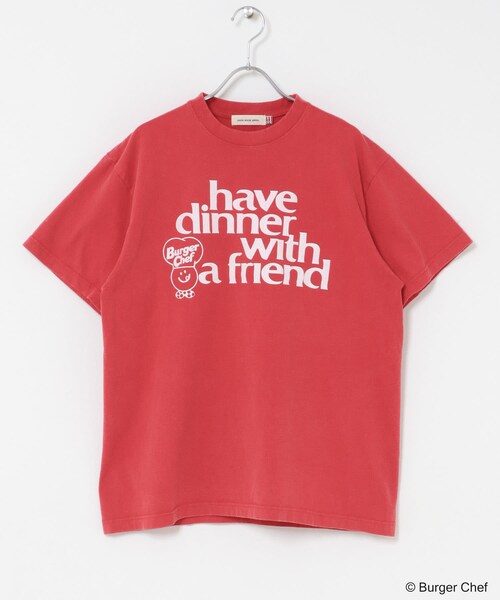 URBAN RESEARCH DOORS(アーバンリサーチドアーズ)の「GOOD ROCK SPEED BURGERCHEF TSHIRTS(Tシャツ/カットソー・レディース・RED・One)」の2枚目の写真